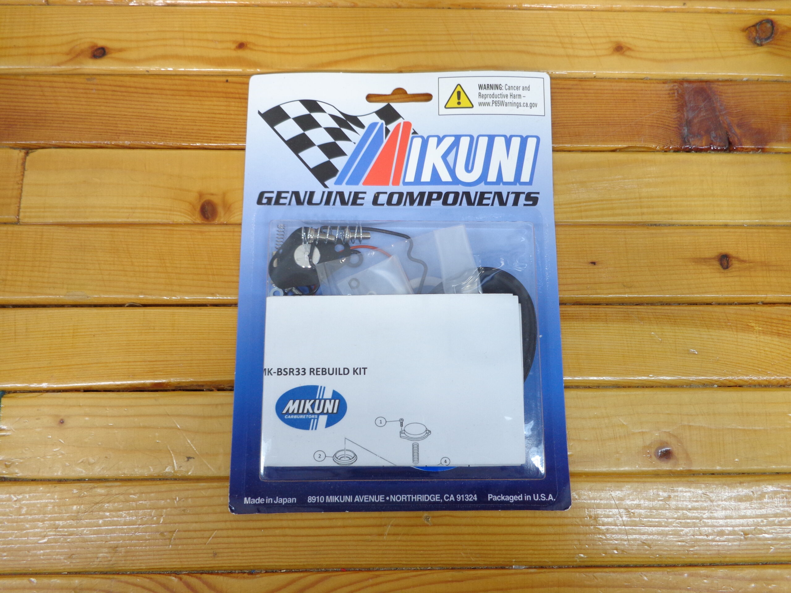 thumbnail interactive-video image 1 of Genuine Mikuni Carb Rebuild Kit MK-BST34-101 For Yamaha XT225 & TTR225L 92-07 1 of 3