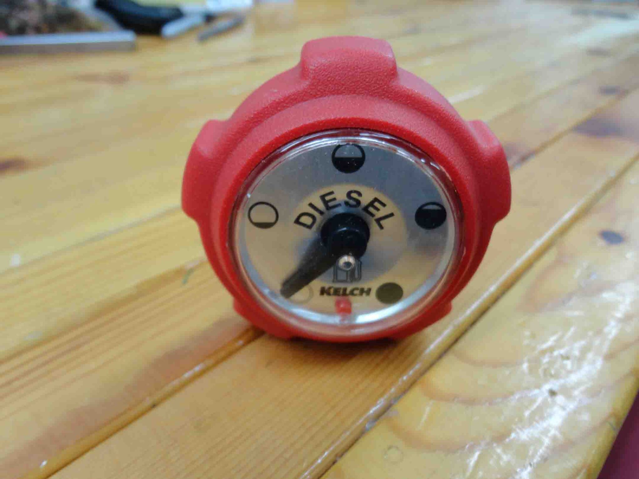 John Deere Diesel fuel cap with guage The Part Connection