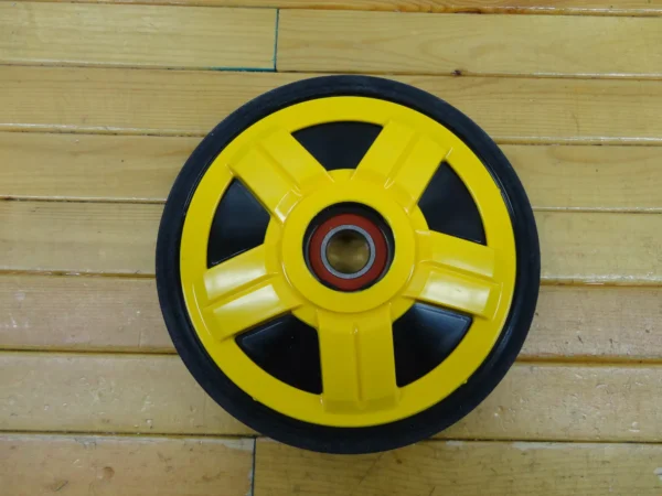 SKI DOO YELLOW PPD OEM 180MM IDLER WHEEL OEM503190342 FITS MOST REV AND XP 08-12