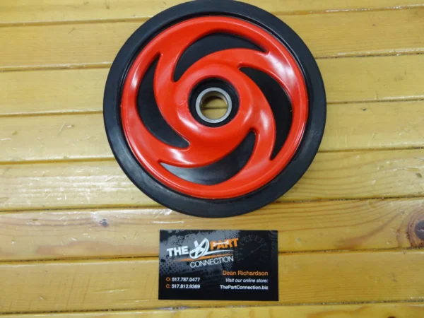 POLARIS INDY RED IDLER BOGIE WHEEL 6.38" X 20mm OEM #1544083-293 PRO X INDY EDGE