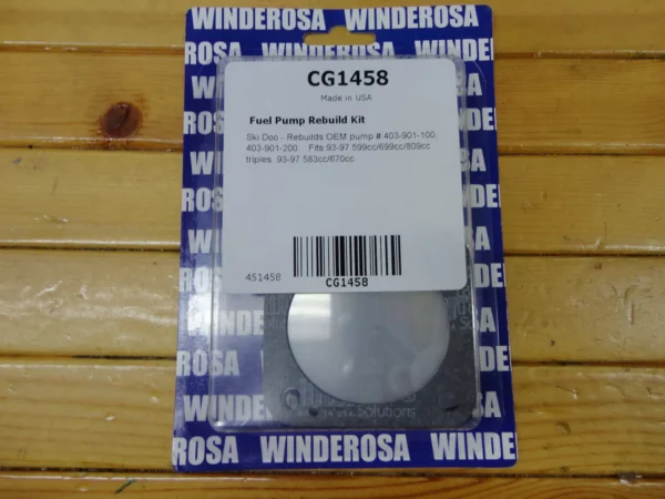 SKI DOO OEM FUEL PUMP 403901100 & 403901200 REPAIR KIT MADE BY WINDEROSA FITS ZX